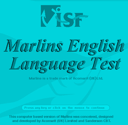 Marlins English Language Test